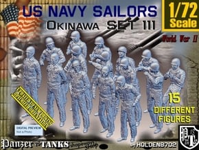1/72 USN Okinawa set111 in Tan Fine Detail Plastic