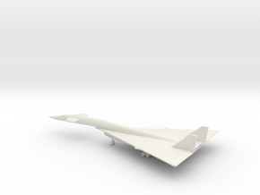 North American XB-70 Valkyrie in White Natural Versatile Plastic: 1:500