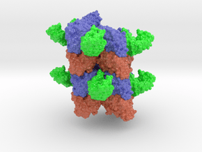 BtubABC Mini Microtubule in Glossy Full Color Sandstone