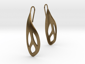 Flos earrings in Natural Bronze