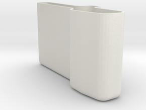 PO-case in White Natural Versatile Plastic