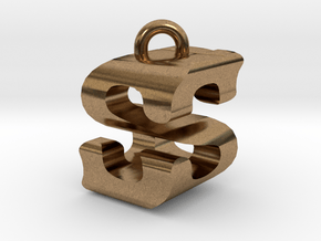 3D-Initial-SS in Natural Brass