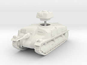 1/87 (HO) SAu-40 Mle 37 SPG in White Natural Versatile Plastic