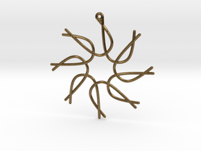 Cosecant Ornament in Natural Bronze