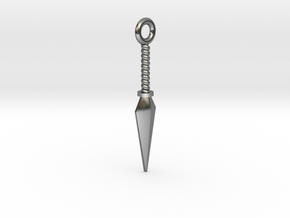Kunai [pendant] in Polished Silver