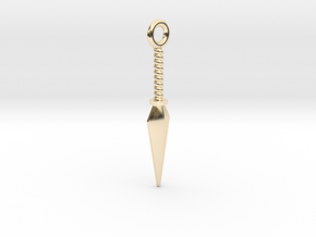 Kunai [pendant] in 14K Yellow Gold
