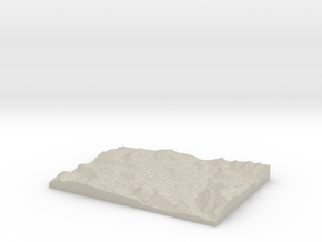 Model of Pillar Lake in Natural Sandstone