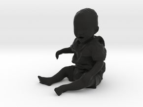 Scanned 7 month old Baby boy_110mm High in Black Premium Versatile Plastic