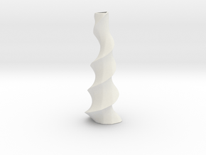 Vase 1114m in White Natural Versatile Plastic