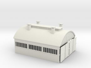 LM76 Engine Shed in White Natural Versatile Plastic