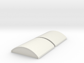 Arch Caps in White Natural Versatile Plastic