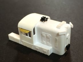 N scale Western Maryland hammerhead RS3  in Smooth Fine Detail Plastic