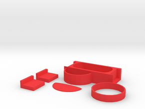 EVERSORT 1x250ml SORT ENCLOSURE 11-17 ECONOMY in Red Processed Versatile Plastic