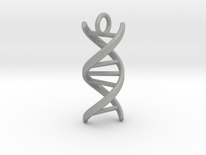 DNA (customizable: size, pendant, text) in Aluminum