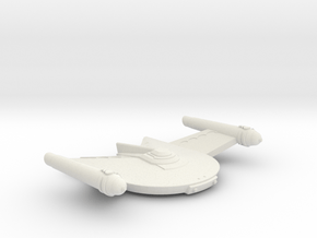 3788 Scale Romulan Vulture Dreadnought MGL in White Natural Versatile Plastic