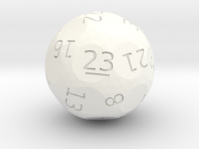 d23 oddball die in White Processed Versatile Plastic