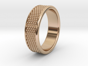 Ring  in 14k Rose Gold Plated Brass