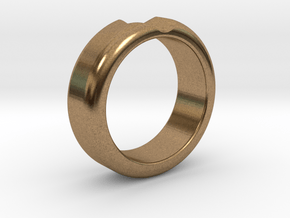 Ring in Natural Brass