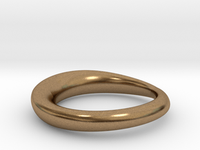 wedding ring  in Natural Brass: 8 / 56.75