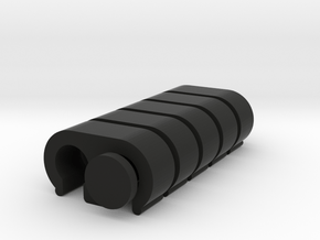 5x Wireclip 12AWG (for 2) in Black Natural Versatile Plastic