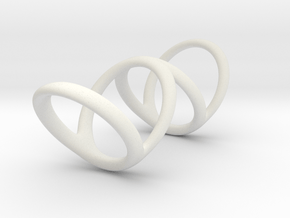 Ring for Bob L1 1 L2 1 D1 3 1-2 D2 4 1-2 D3 5 1-2 in White Natural Versatile Plastic