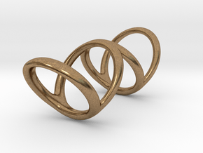 Ring for Bob L1 1 L2 1 D1 3 1-2 D2 4 1-2 D3 5 1-2 in Natural Brass