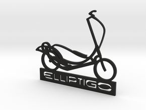 ElliptiGO ornament in Black Premium Versatile Plastic