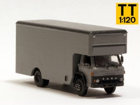 Ford D series moving truck TT scale in Tan Fine Detail Plastic
