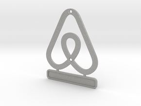Airbnb HouseSymbol + Message in Aluminum