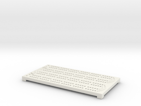 Cribbage Board - Small in White Premium Versatile Plastic