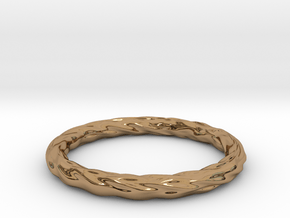 Valley Series Bracelet 69mm in Polished Brass