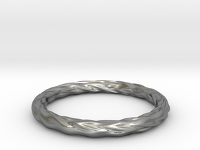 Valley Series Bracelet 63mm in Natural Silver