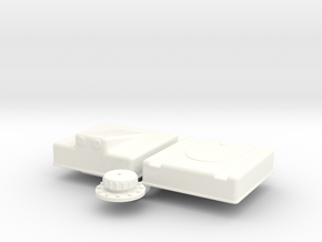 1/12 Fuel Cell RJS-5g-13-13-8-Sump in White Processed Versatile Plastic