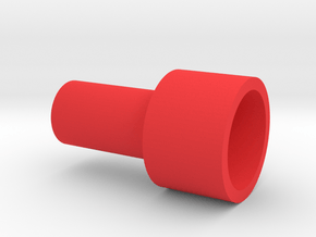 SPC inner threaded screw in Red Processed Versatile Plastic