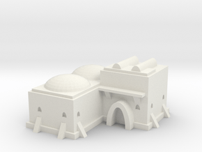 Tatooine Building 3  in White Natural Versatile Plastic