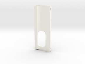 Back door squonk no logo Saul V2.1 in White Processed Versatile Plastic