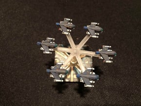 Omni Scale Klingon Z-Y Fighters WEM in Tan Fine Detail Plastic