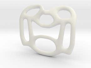 Pendant Design A in White Natural Versatile Plastic