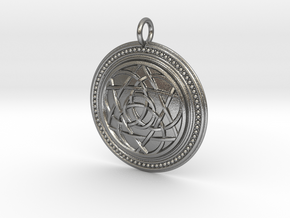 Codex of Ultimate Wisdom (Knotwork Version) in Natural Silver