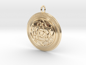 Codex of Ultimate Wisdom (Knotwork Version) in 14K Yellow Gold