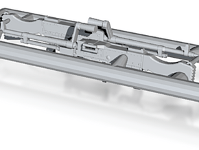 Two 1/48 FN L37A2 (GPMG) Machine Guns in Tan Fine Detail Plastic