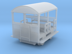 Wickham Trolley Car OO from TMC in Tan Fine Detail Plastic
