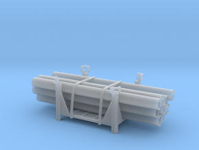 Stackable Container Type4 +load in Smooth Fine Detail Plastic