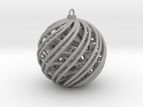 Christmas Ornament A in Aluminum
