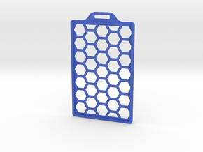 Lightweight ID Badge Holder in Blue Processed Versatile Plastic