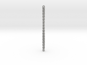 S Chain Bracelet 8.75in Long in Aluminum