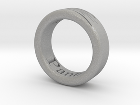 Panta Rhei Ring  in Aluminum