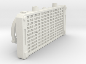1/10 Scale Crawler Radiator in White Natural Versatile Plastic