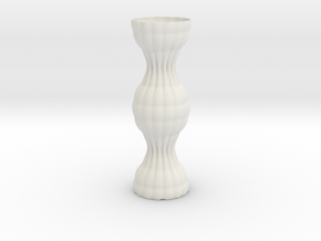 Vase 1216f in White Natural Versatile Plastic