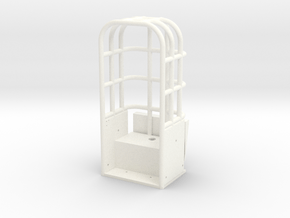 Custom Rollcage Straight Sides in White Processed Versatile Plastic